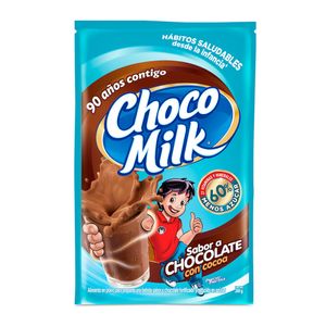 Chocolate en polvo para leche Choco Milk 60% Menos Azúcar bolsa 280 g