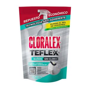 Limpiador Para Baños  Teflex Sin Cloro Repuesto  Cloralex  4