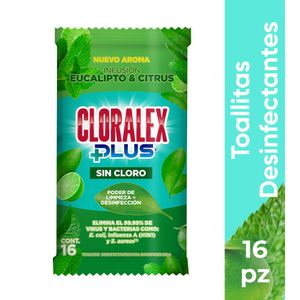 Toallitas Desinfectantes  Herbal  Cloralex  16.0 - Pza