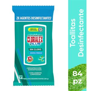 Desinfectante  Toallitas  Cloralex  84.0 - Pza