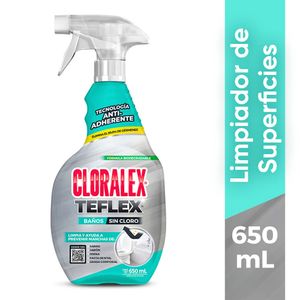 Limpiador Para Baños  Teflex Sin Cloro   Cloralex  650.0 - M