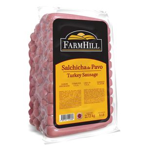 Salchicha  De Pavo Ahumada  Farm Hill  Por kg