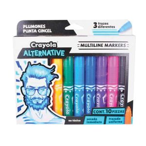 Plumones  Powerlines  Crayola  1.0 - Pza