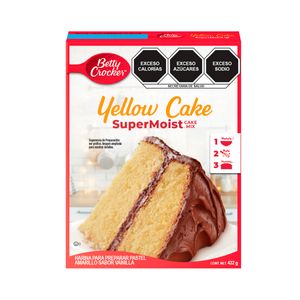 Supermoist  Yellow Cake Mix  Betty Croc  18.5 - Oz