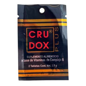 Vitaminas  Complejo  B  Crudox   2.0 - Tab