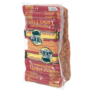 Salchicha  De Pavo  California Gold  Por kg