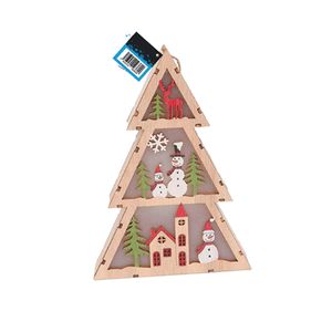 Arbol De Madera  Iluminado 25cm  Lumina  1.0 - Pza