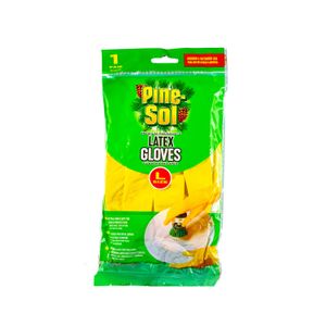 Guantes De Latex  Talla L  Pine Sol  1.0 - Pza