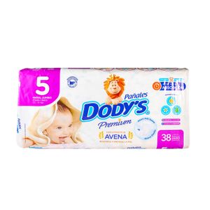 Pañales  Talla 5  Dodys  38.0 - Pza