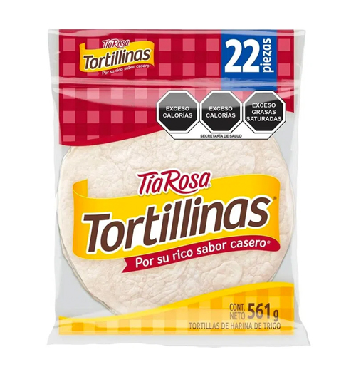 Tortillas de Harina Tía Rosa Tortillinas 561 g