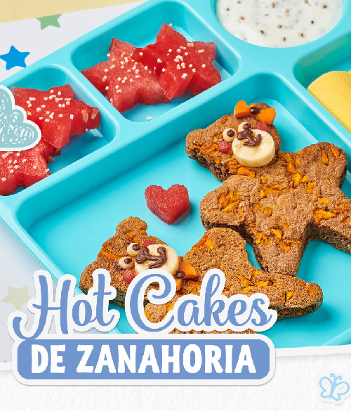 Hot Cakes de Zanahoria