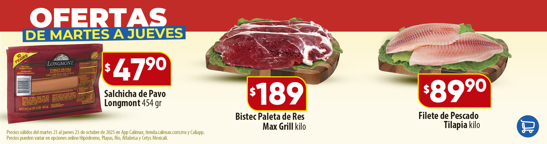 Ofertas Carnes Martes a Jueves