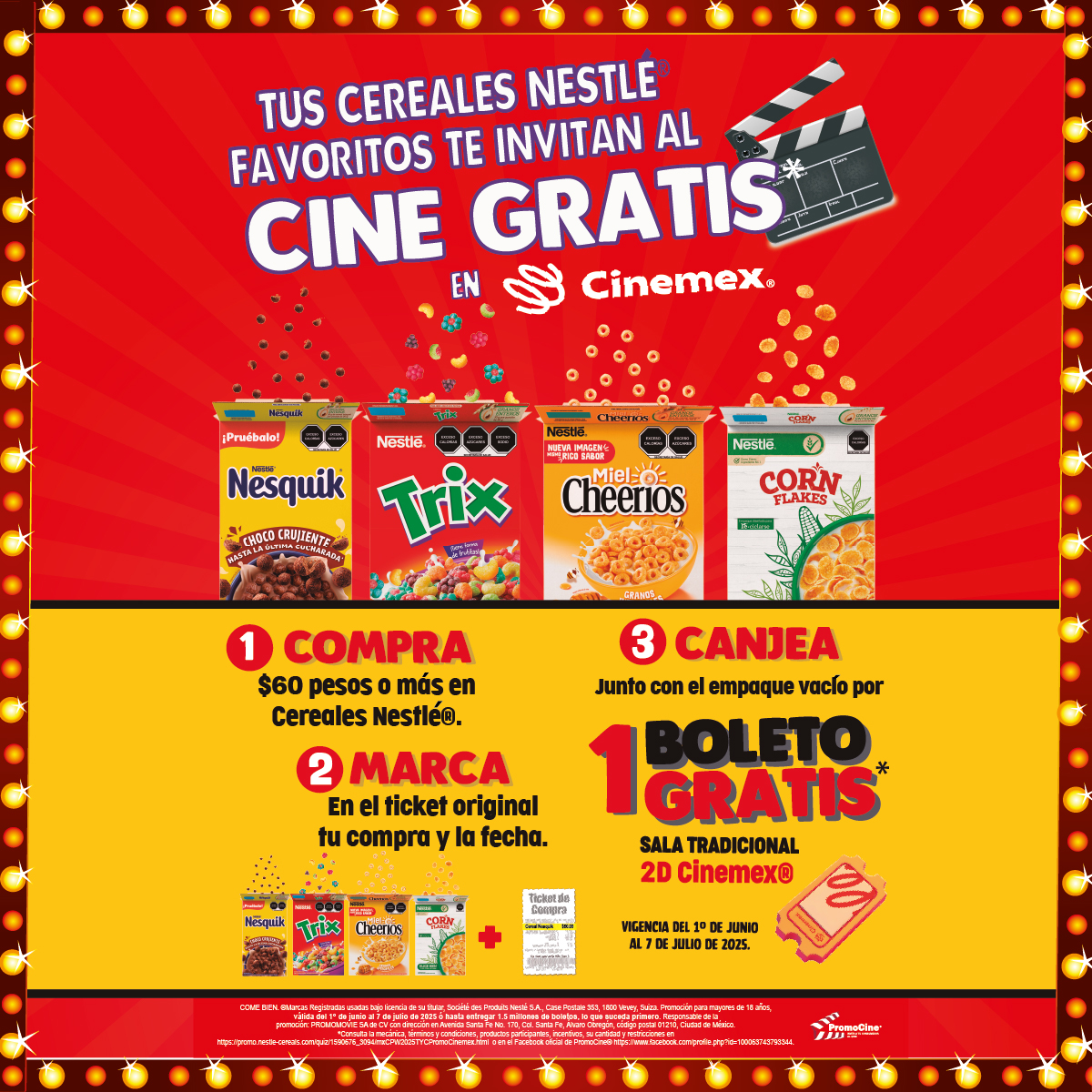 Cinemex Nestlé